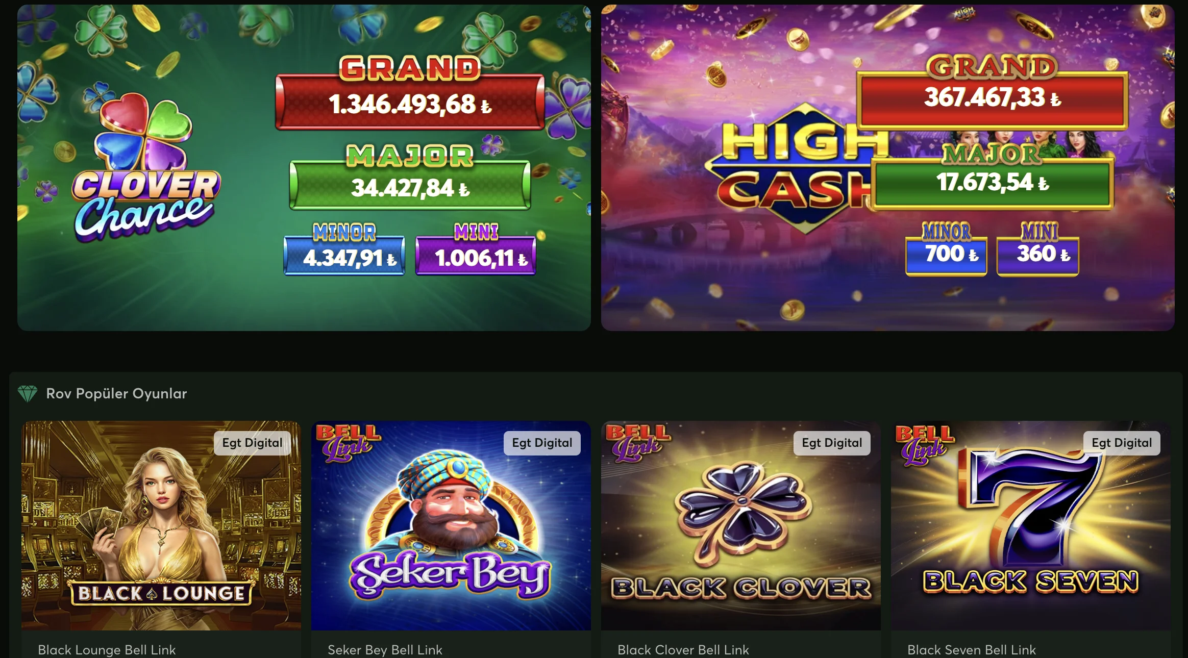 Rovbet popüler slot oyunları ve jackpot